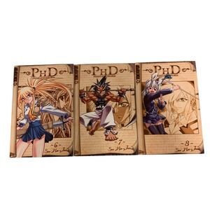 PHD: Phantasy‎ Degree Manga Lot – Vol. 6, 7 & 8 – Tokyopop Son Hee Joon